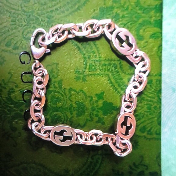 Gucci Interlocking 925 silver Bracelet - Picture 2 of 5